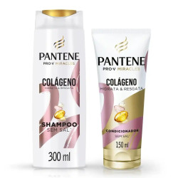 KIT PANTENE HIDRATANTE E RESGATA SHAMPOO 300ML + COND 150ML