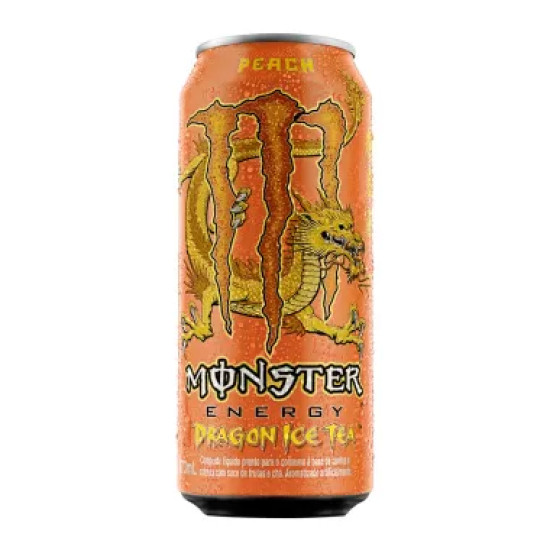 ENERGETICO MONSTER ENERGY DRAGON ICE TEA PESSEGO 473ML