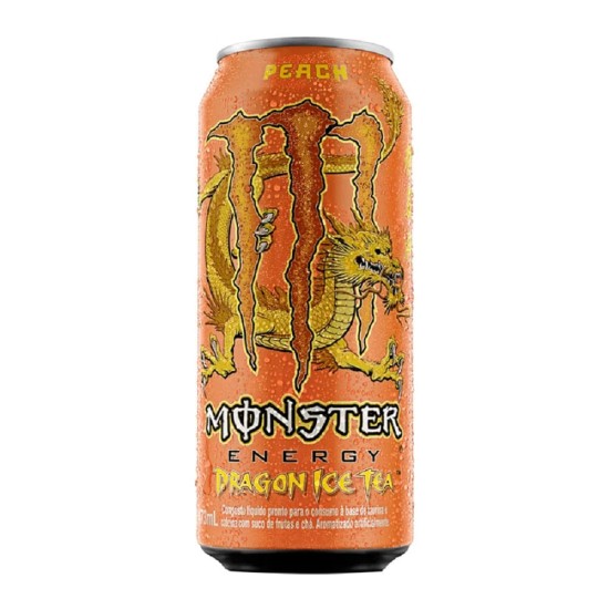 ENERGETICO MONSTER ENERGY DRAGON ICE TEA PESSEGO 473ML