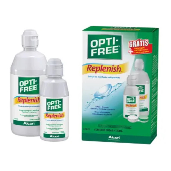 OPTI FREE REPLENISHAMPOO 300ML+120ML