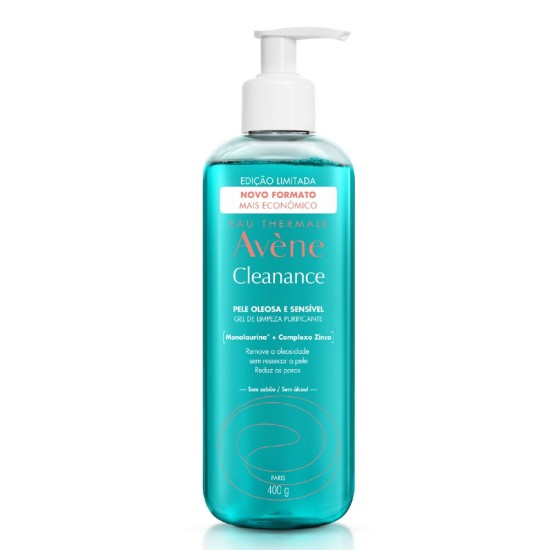 AVENE CLEANANCE GEL DE LIMPEZA FACIAL 400ML