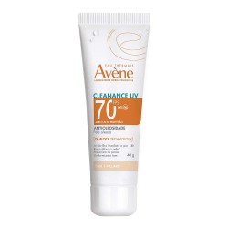 PROTETOR SOLAR FACIAL AVENE CLEANANCE UV FPS70 COR TOM 1 CLARO 40G