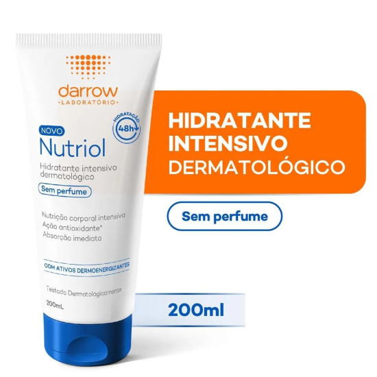 NUTRIOL LOCAO HIDRATANTE S/PERF 200ML