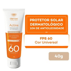 ACTINE PROTETOR SOLAR COLOR FPS60 40G