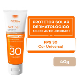 ACTINE PROTETOR SOLAR COLOR FPS30 40G