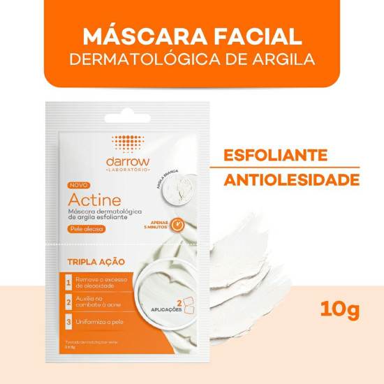 ACTINE MASC FACIAL ESFOLIANTE 2 SACHES 5G