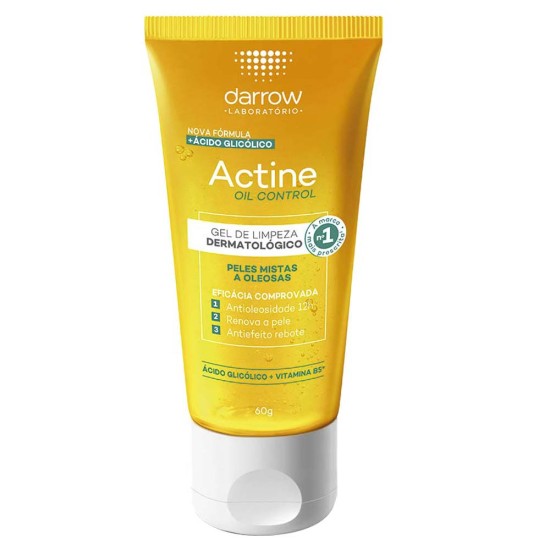 GEL LIMPEZA ACTINE CONTROL C/ACIDO GLICOLICO 60G