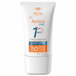 PROTETOR SOLAR FACIAL ACTINE S/COR FPS 50