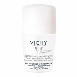 VICHY DESODORANTE ROLLON PELE SENS 48HRS COM 50 ML
