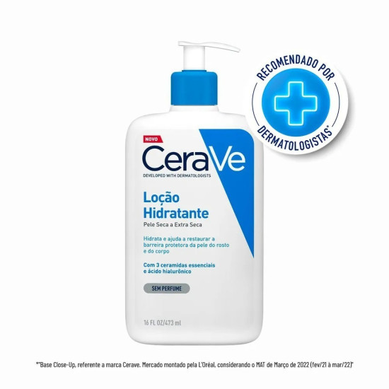 CERAVE LOCAO HIDRATANTE COM 473ML