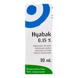 HYABAK 0,15% SOL OFT C/10 ML