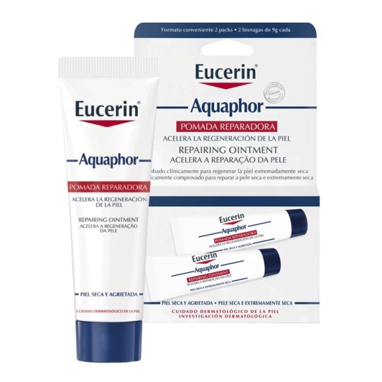 KIT EUCERIN POMADA AQUAPHOR REPARADORA C/2 UND