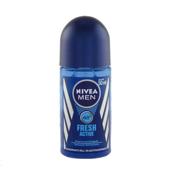 DESODORANTE ROLLON NIVEA MEN FRESH ACTIVE 50ML