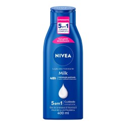 LOCAO HIDRATANTE NIVEA MILK EXTRA SECA 400ML