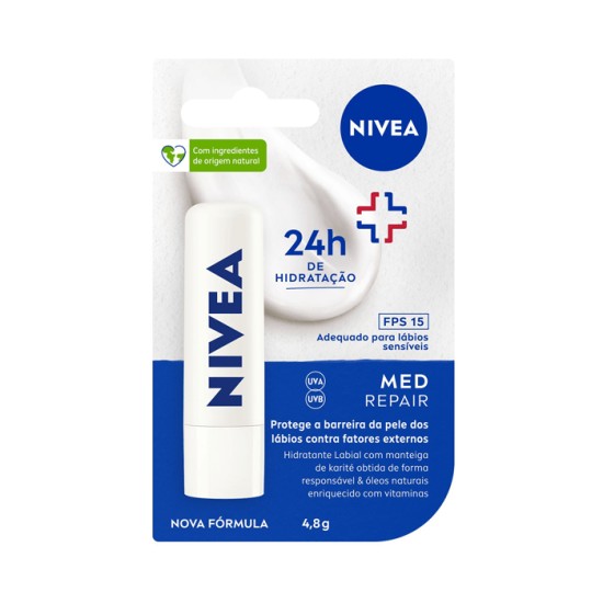 PROTETOR LABIAL NIVEA MESCOVA DENTAL PROTECT FPS15 4,8G