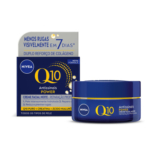 CREME NIVEA Q10 ANTISSINAIS NOITE 50G