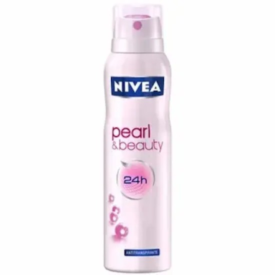 DESODORANTE AEROSOL SOL NIVEA FEM PEARL BEAUTY 150ML