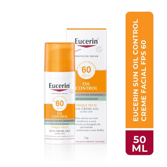 EUCERIN OIL CONTROL TQ SECO FPS60 C/50ML