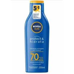 PROTETOR SOLAR NIVEA SUN PROTECT HIDRATANTE FPS70 200ML