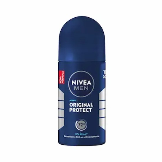 DESODORANTE ROLLON NIVEA MEN ORIGINAL PROTECT 50ML