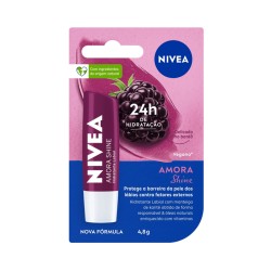 PROTETOR LABIAL NIVEA AMORA SHINE 4,8G