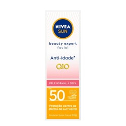 PROTETOR SOLAR NIVEA BEAUTY PELE NORMAL FPS50 50ML