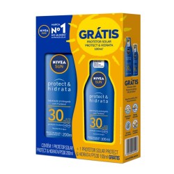 KIT PROTETOR SOLAR CORPORAL NIVEA SUN PROTECT E HIDRATA FPS30 C/200ML + 100ML