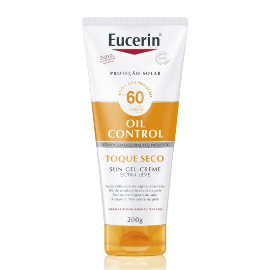 EUCERIN OIL CONTROL TOQUE SECO FPS60 COM 200G