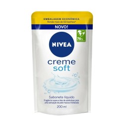 SABONETE LIQUIDO NIVEA CREME SOFT REF 200ML