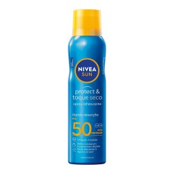 PROTETOR SOLAR NIVEA SUN AEROSOL SOL TOQUE SECO FPS50 C/200ML