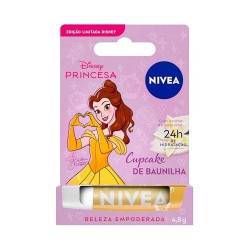 HIDRATANTE LABIAL NIVEA BAUNILHA PRINCESA BELA 4,8G