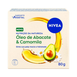SABONETE NIVEA OLEO DE ABACATE E CAMOMILA 80G