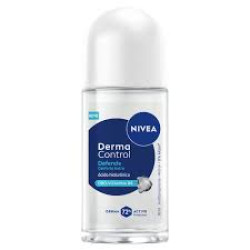 DESODORANTE ROLLON NIVEA FEMININO DERMA CONTROL DEFENDE 50ML