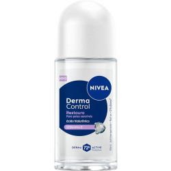 DESODORANTE ROLLON NIVEA FEMININO DERMA CONTROL RESTAURA 50ML
