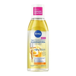 AGUA MICELAR BIFASICA NIVEA ILUMINADORA 200ML