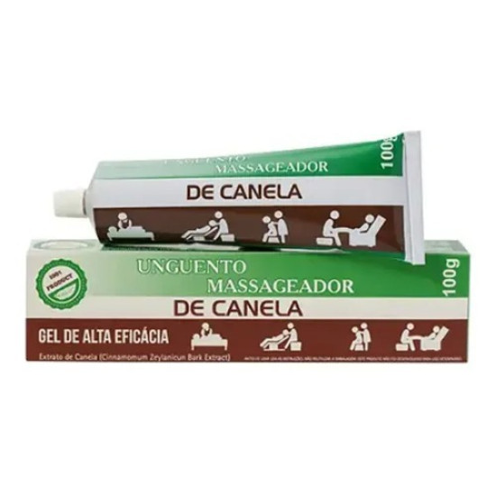 UNGUENTO MASSAGEADOR CANELA DE VELHO 100G