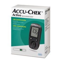 ACCU CHEK ACTIVE APARELHO KIT+10 TIRAS