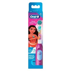 ESCOVA DENTAL ORAL B ELETRICA BATERIA KIDS PRINCESAS