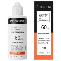 PROTETOR SOLAR FACIAL PRINCIPIA PS-02 FPS60 40ML