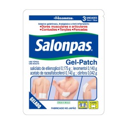 SALONPAS PATCHUPETA GEL 1 ENV C/3 UN