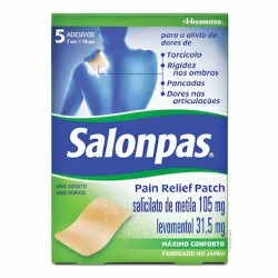 SALONPAS PAIN RELIEF PATCHUPETA C/5 ENVELOPES