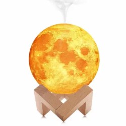 UMIDIFICADOR DE AR NOTURNO LUATEK LUA CHEIA C/ LESCOVA DENTAL 1,5 LT