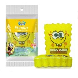 ESPONJA P/BANHO BOB ESPONJA 3M