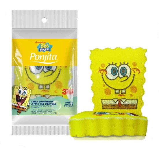 ESPONJA P/BANHO BOB ESPONJA 3M