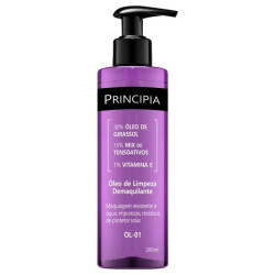 OLEO DE LIMPEZA DEMAQUILANTE FACIAL PRINCIPIA OL-01 200ML
