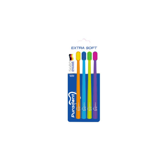 ESCOVA DENTAL AMIS EXTRA SOFT PURADENT COM 4UND