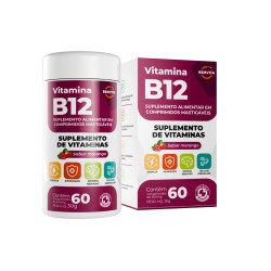 BEMVITA VITAMINA B12 MORANGO 60CPS