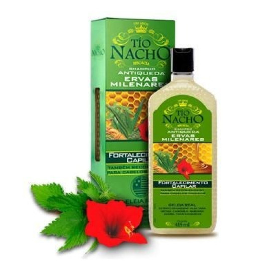 TIO NACHO SHAMPOO ERVAS MILENARES COM 415ML
