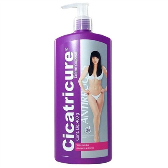 CICATRICURE CREME ANTIRRUGAS COM 400G