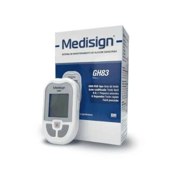 MONITOR DE GLICOSE SANGUINEA MEDISIGN GH83